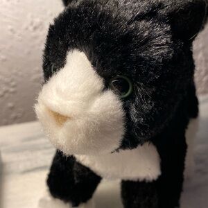 Douglas Black/White Kitten Tuxedo Stuffed Animal Toy Plush Babies